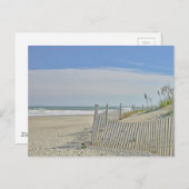 孤独なビーチ ポストカード (正面/裏面)