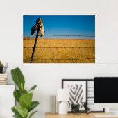 孤独なフィールド ポスター (ホームオフィス)