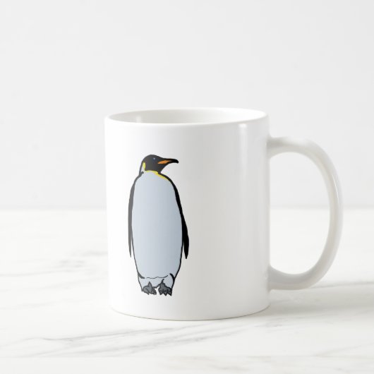 孤独なペンギンのマグ コーヒーマグカップ (右)