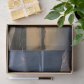 孤独なボート海デコペティッシュペーパー 薄葉紙 (ギフト)