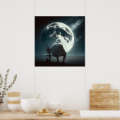 孤独なポ感じスター–5 – ポスター (キッチン)