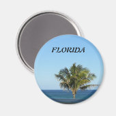 孤独なヤシの木 マグネット (正面/裏面)