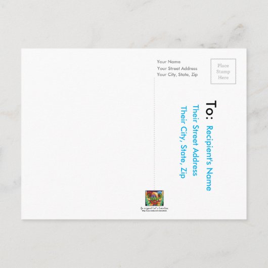 [孤独なラディバグ]恋しく思の皆さん ポストカード (裏面)