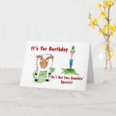 孤独なレッドネック-誕生日 カード (黄色い花)