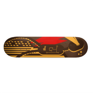 孤独なロボット スケートボード