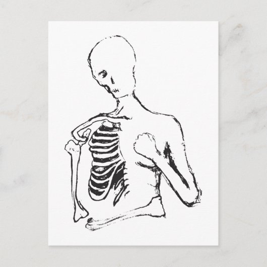 孤独な串 ポストカード (正面)