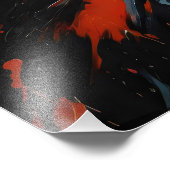 孤独な人の表現主義 フォトプリント            (角)