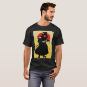 孤独な侍の剣士2剣スタイル浪人詐欺 Tシャツ (正面フル)