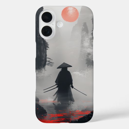 孤独な侍 Case-Mate iPhoneケース (裏面)