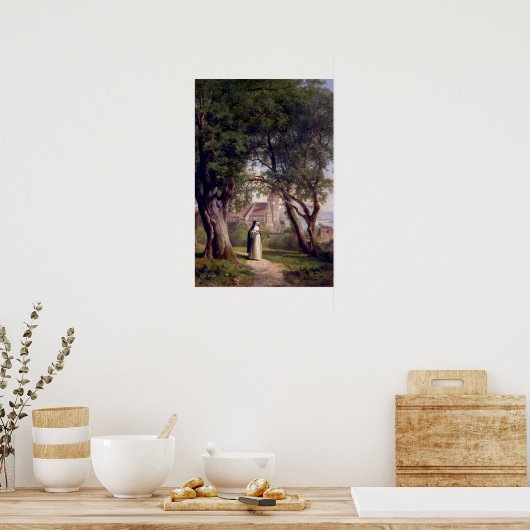 孤独な修道女 ポスター (キッチン)