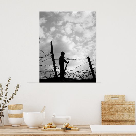 孤独な兵士 ポスター (キッチン)