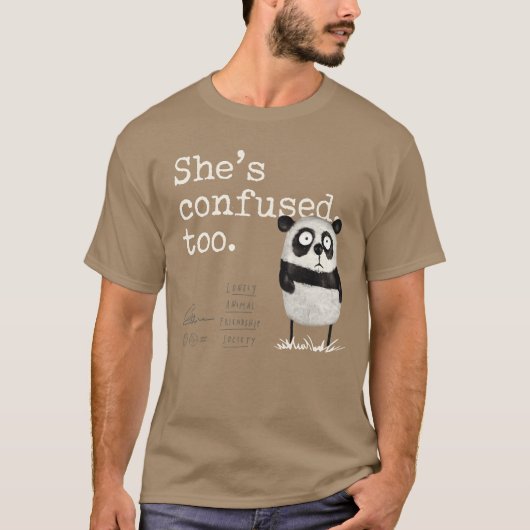 孤独な動物ズーイー Tシャツ (正面)