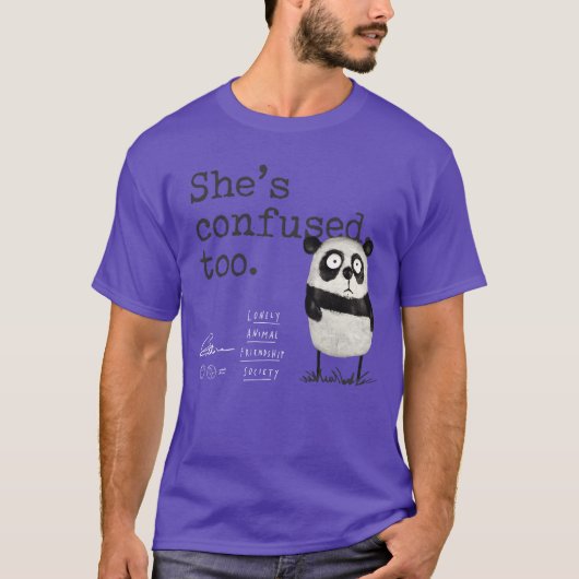 孤独な動物ルル Tシャツ (正面)