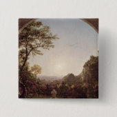 孤独な十字1845年 缶バッジ (正面)