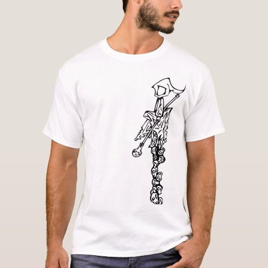 孤独な収穫者 Tシャツ (正面)