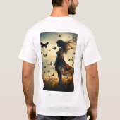 孤独な女の子:孤独と Tシャツ (裏面)