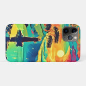 孤独な姿アットサンセット Case-Mate iPhoneケース (裏面(横))