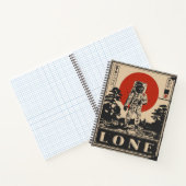 孤独な宇宙飛行士の宇宙探検家の孤独デザイン ノートブック (内部)