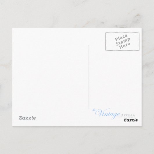 孤独な少年 ポストカード (裏面)