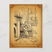 孤独な少年 ポストカード (正面)