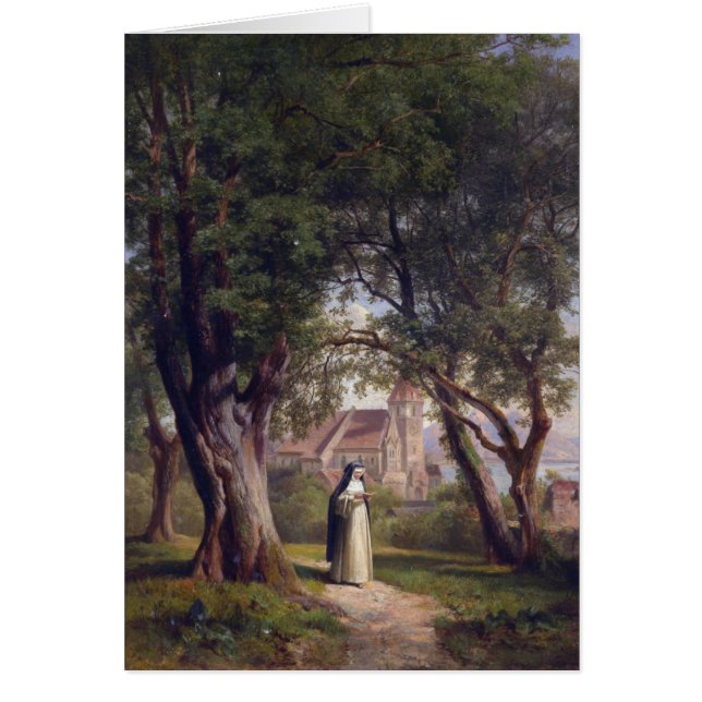 孤独な尼僧 (正面)