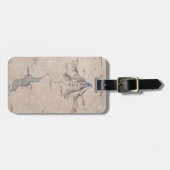 孤独な山のシンダリンの地図 ラゲッジタグ (正面横)