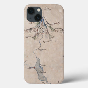 孤独な山のシンダリンの地図 iPhone 13ケース