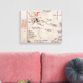 孤独な山 キャンバスプリント (インサイチュ (リビング))