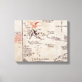 孤独な山 キャンバスプリント (正面)