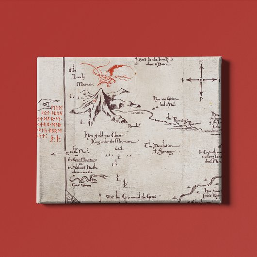 孤独な山 キャンバスプリント