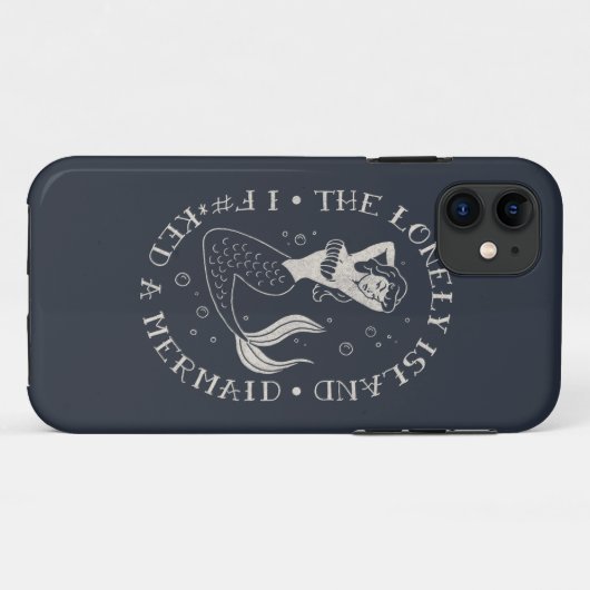 孤独な島の人魚 Case-Mate iPhoneケース (裏面(横))