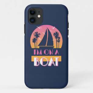 孤独な島-私はボートにあります iPhone 11 ケース