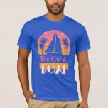 孤独な島 – 私はボートに乗っている Tシャツ<br><div class="desc">©孤独な島の技術。</div>