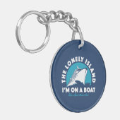 孤独な島-見てみて下さい キーホルダー (正面左)