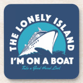 孤独な島-見てみて下さい コースター (正面)