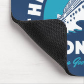 孤独な島-見てみて下さい マウスパッド (コーナー)