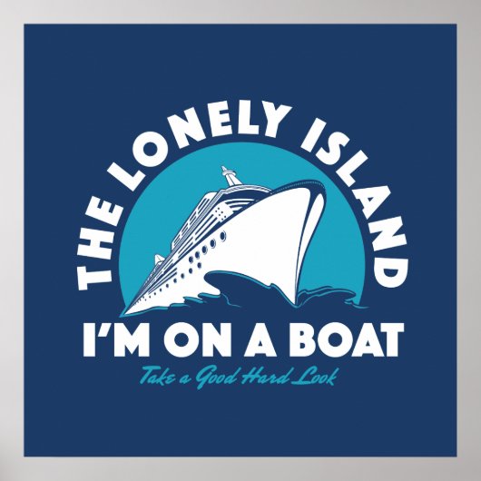 孤独な島 – 見てみよう ポスター (正面)