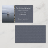 孤独な帆 名刺 (正面/裏面)