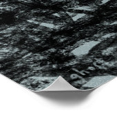 孤独な幽霊アート ポスター (角)