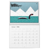 孤独な怪獣の漫画カレンダー（2ページ） カレンダー (1月 2026)