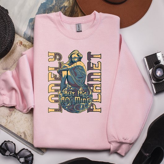 孤独な惑星Tシャツ Tシャツ