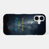 「孤独な星たち」が無垢なまなざしで見つめるように iPhone 16ケース (裏面横)