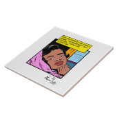 孤独な時間の反映 バレンタイン ロマンス タイル (側面)