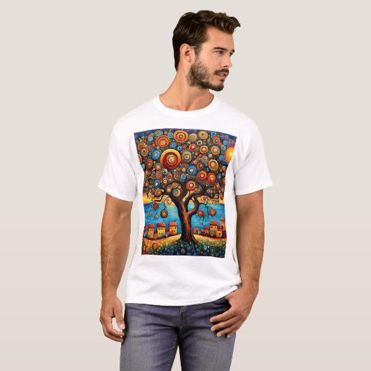 孤独な木2 Tシャツ (正面フル)