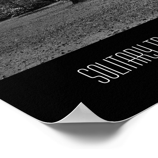 孤独な木 ポスター (角)