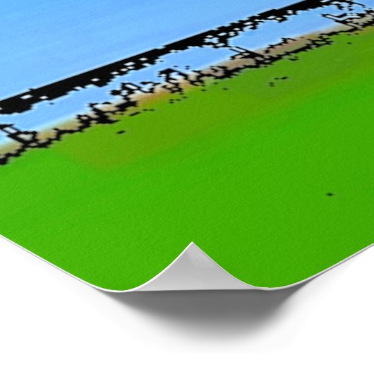 孤独な木 ポスター (角)
