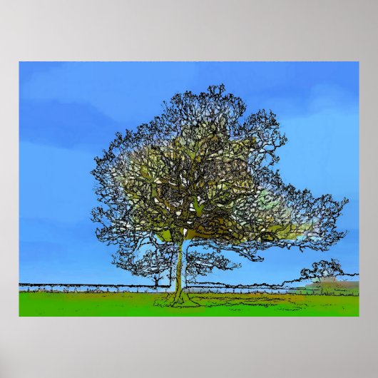 孤独な木 ポスター (正面)