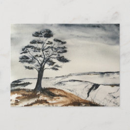 孤独な木 ポストカード