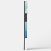 孤独な木: 静謐な満月の沈黙アート Case-Mate iPhoneケース (裏面 / 右)