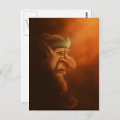 孤独な格言ファンタジーアートハガキ ポストカード (正面/裏面)